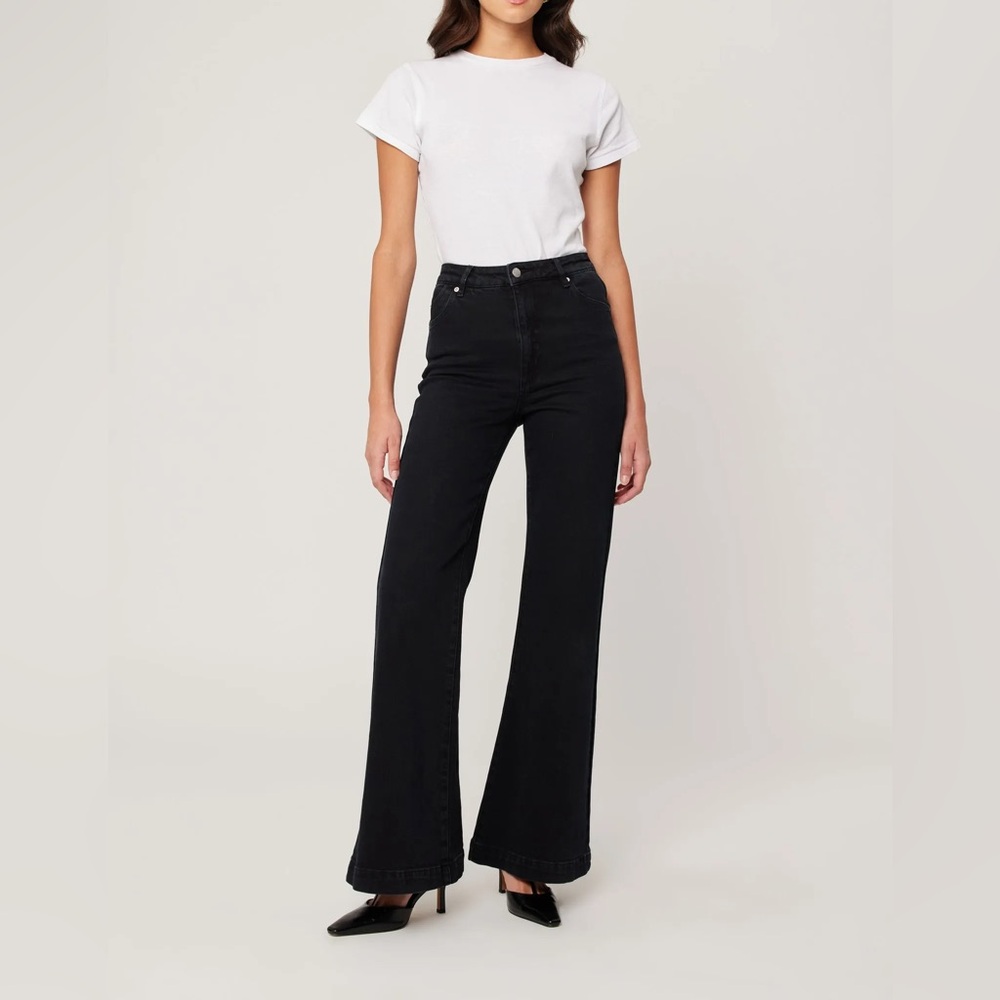 Rolla’s Eastcoast Flare Jeans (Galaxy Black)